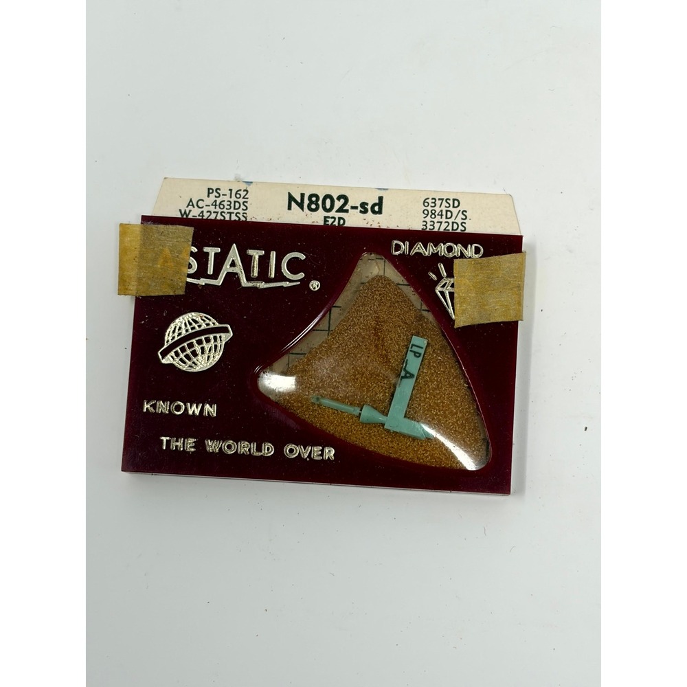 Astatic N802-sd Diamond Stylus Needle Tetrad PS-162 AC-463DS 637SD 984D/S 3372DS